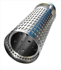 Stainless Steel Filtration Jacket with Punched Slot Screen