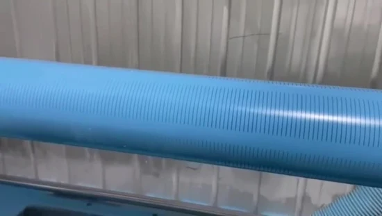 UPVC プラスチックパイプ井戸ケーシング/スロットフィルターパイプ/深水ケーシングパイプ、ベルエンド、ブルー、110-355mm